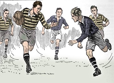 Rugby Football by Unbekannt