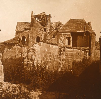 Ruined church, Beaumont-sur-Vesle, northern France by Unbekannt