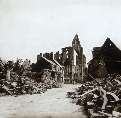 Ruins, Craonne, Northern France, c1914-c1918 by Unbekannt
