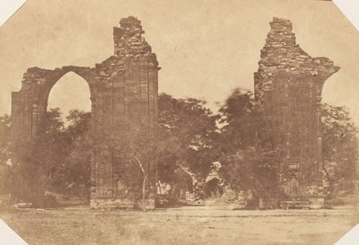 Ruins at Old Delhi by Unbekannt
