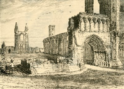 Ruins of the Cathedral, St. Andrews, 1890 by Unbekannt