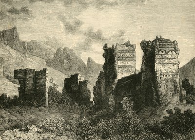 Ruins of the Old City Walls, Antioch by Unbekannt