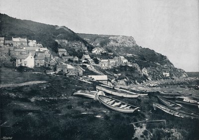 Runswick - The Village on the Cliffs by Unbekannt