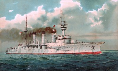 S.M. Großer Kreuzer Hansa by Unbekannt