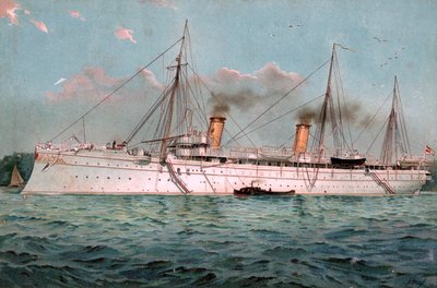 S.M. Yacht Hohenzollern by Unbekannt