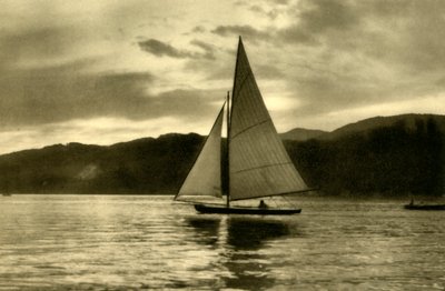 Sailing on the Wörthersee, Carinthia, Austria by Unbekannt
