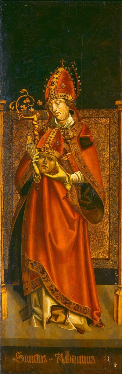 Saint Alban of Mainz, c. 1500-1525 by Unbekannt