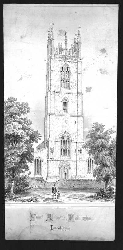 Saint Andrews Church, Falkingham, Lincolnshire by Unbekannt