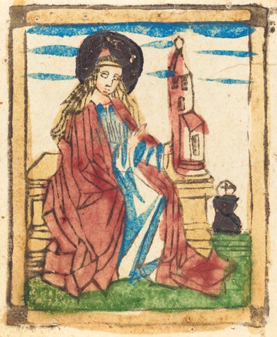 Saint Barbara by Unbekannt
