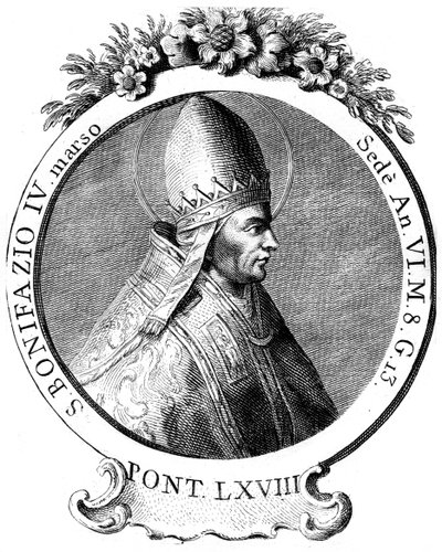 Saint Boniface IV, Pope of the Catholic Church by Unbekannt