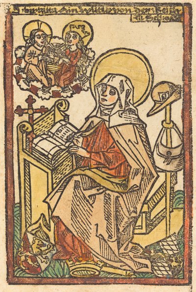 Saint Bridget, c. 1480-1500 by Unbekannt