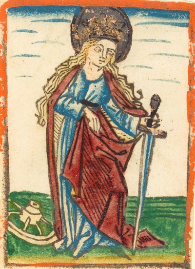 Saint Catherine, c. 1480 by Unbekannt