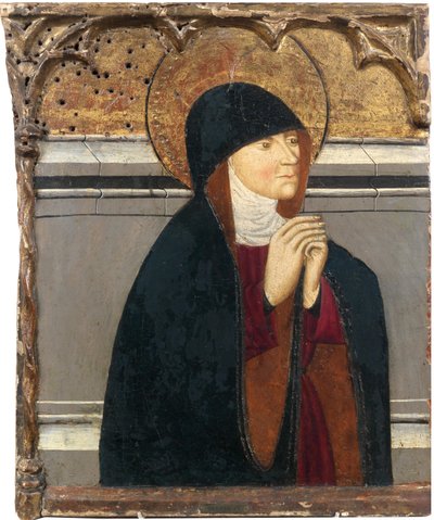 Saint Clare of Assisi, 15th Century by Unbekannt