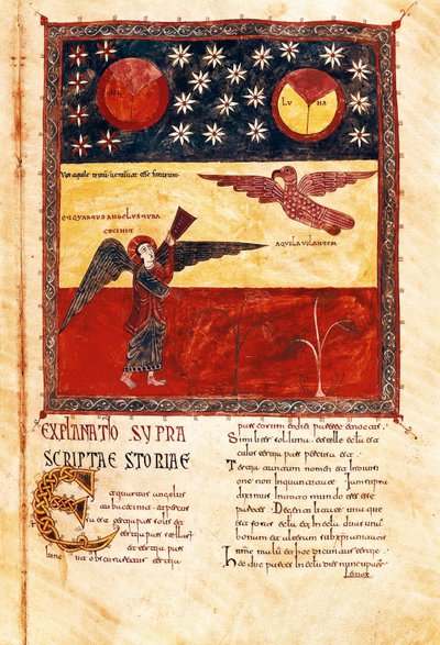 Saint John the Evangelist (miniature), 976 by Unbekannt