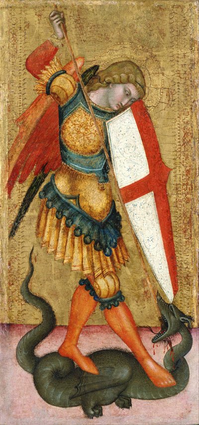 Saint Michael and the Dragon by Unbekannt