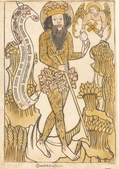 Saint Onuphrius, c. 1450 by Unbekannt