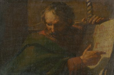 Saint Paul Reads from a Book by Unbekannt