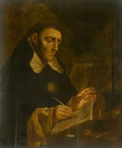 Saint Thomas Aquinas by Unbekannt
