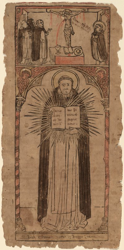 Saint Thomas Aquinas by Unbekannt