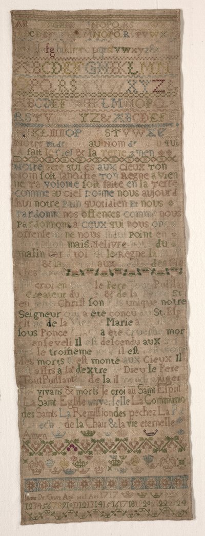 Sampler by Unbekannt