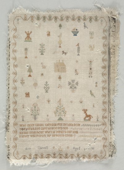 Sampler, 1798 by Unbekannt