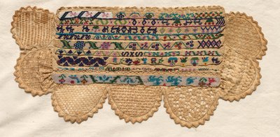 Sampler Fragment, 1800s by Unbekannt