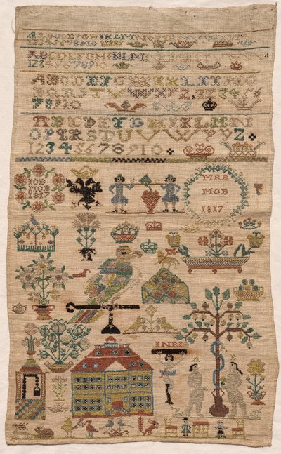 Sampler Fragment by Unbekannt