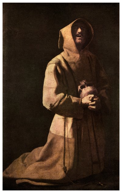 Sanctity: St Francis in Meditation, 1635-1639 by Unbekannt