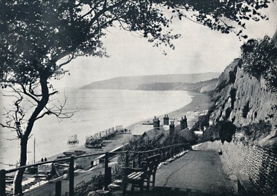 Sandown - The Bathing Beach, 1895 by Unbekannt