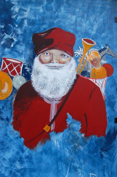 Santa Claus, Paris, France by Unbekannt