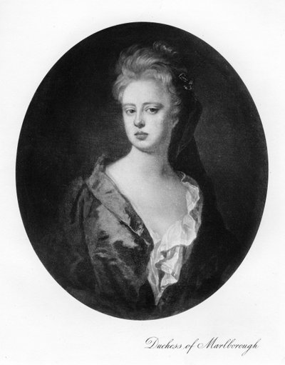 Sarah Churchill, Duchess of Marlborough, 1907 by Unbekannt
