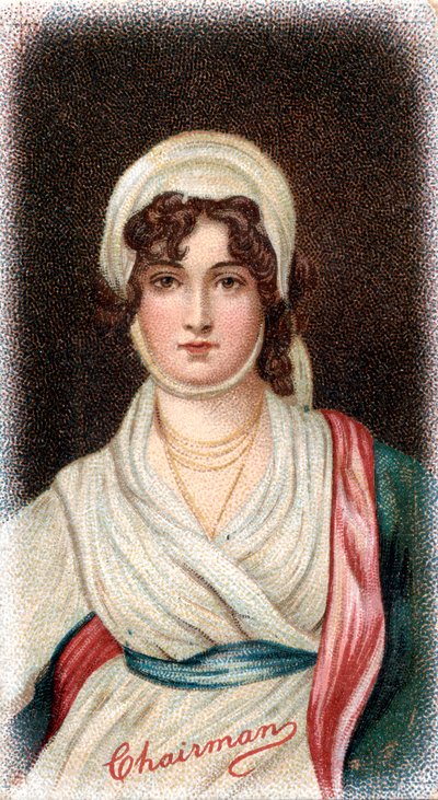 Sarah Siddons, 18th Century English Tragic Actress by Unbekannt