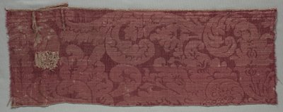 Satin Textile, Late 1600s by Unbekannt