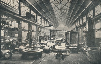 Scene in a Boiler-shop by Unbekannt