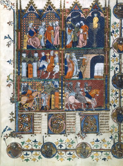 Scenes from the First Crusade by Unbekannt