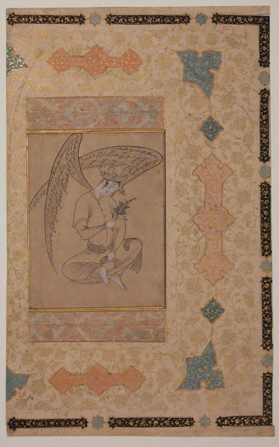 Seated Angel by Unbekannt