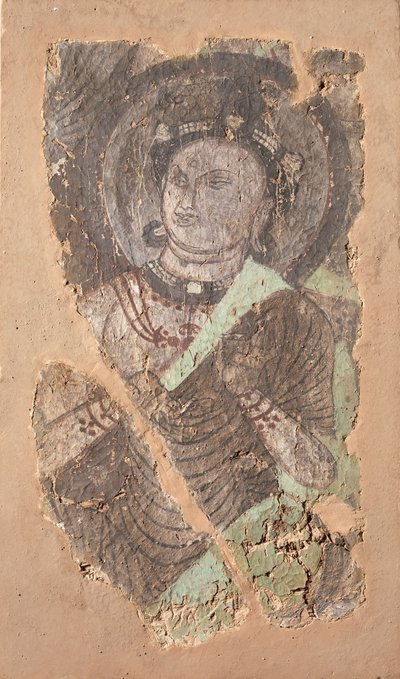 Seated Bodhisattva, ca. 6th-7th century by Unbekannt