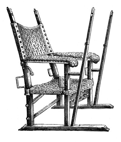 Sedan chair of Charles V, 14th century by Unbekannt