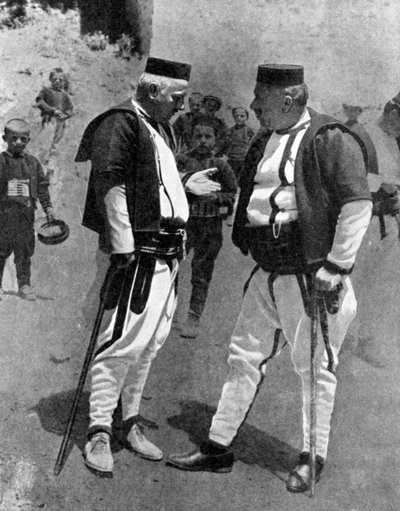Serbian Peasants by Unbekannt