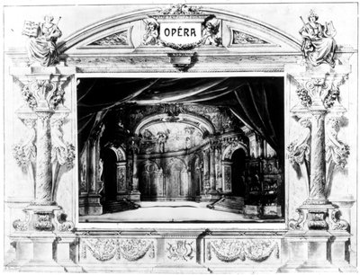 Set design for Mozart
