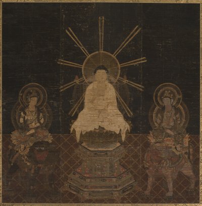 Shaka Attended by Fugen and Monju, 1185-1333 by Unbekannt