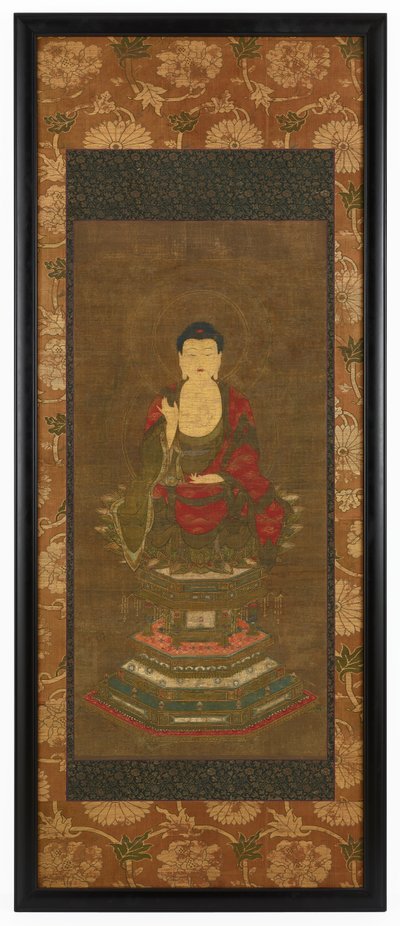 Shakyamuni preaching by Unbekannt