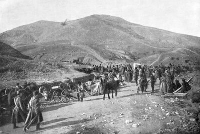 Siberian Reserve Taking Up Positions, Russo-Japanese War by Unbekannt