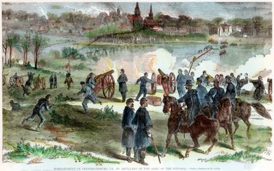 Siege of Fredericksburg, Virginia, American Civil War by Unbekannt