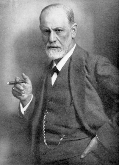 Sigmund Freud, Austrian Neurologist by Unbekannt