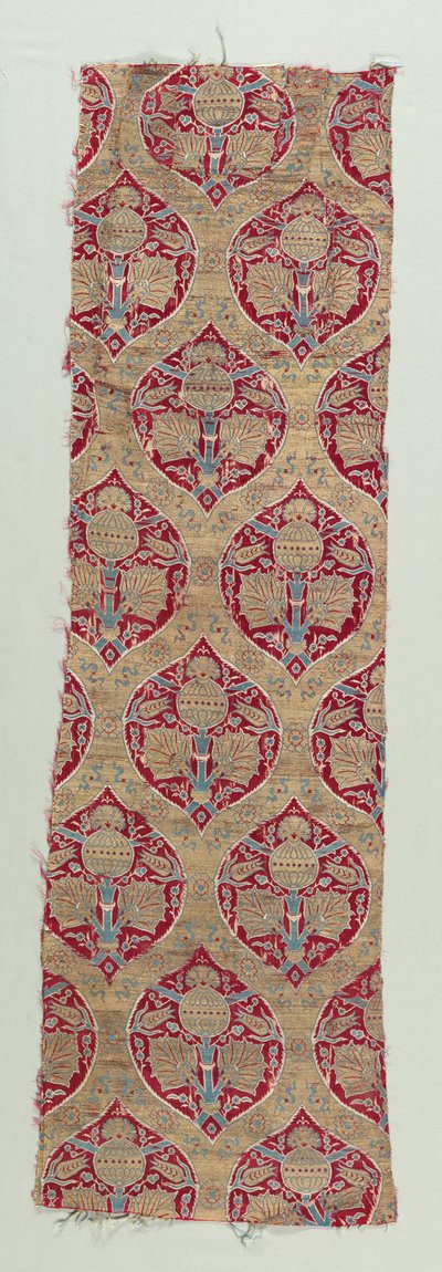 Silk and Gold Brocade Fragments, 1600-1650 by Unbekannt