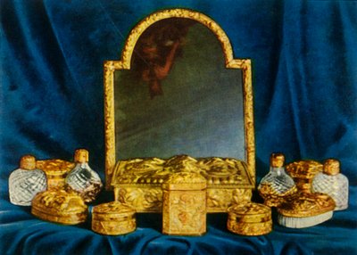 Silver-Gilt Toilet Service by Unbekannt