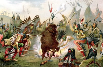 Sioux War Dance by Unbekannt