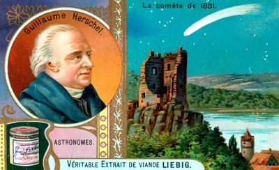 Sir William Herschel, German-born British astronomer, c1900 by Unbekannt