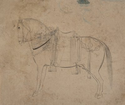 Sketch of a Horse, late 18th century by Unbekannt